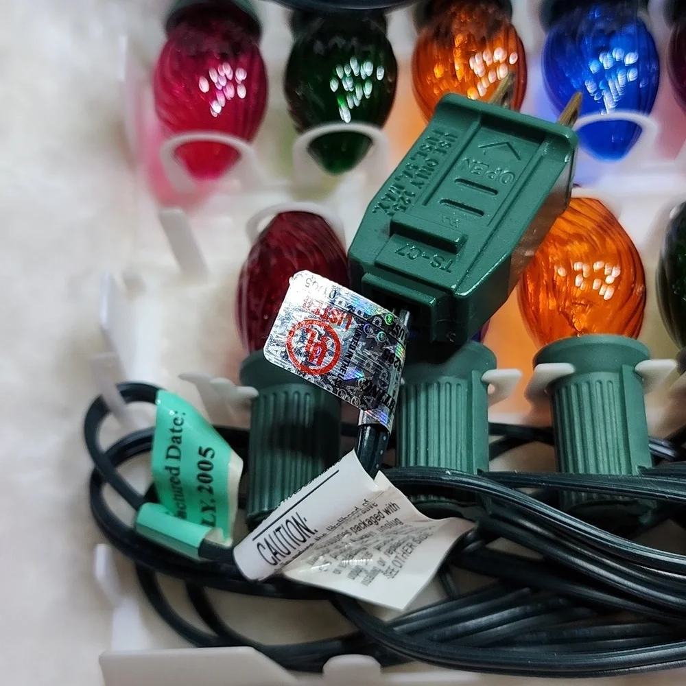 Christmas Lights  Set C 7 Spiral Elegance